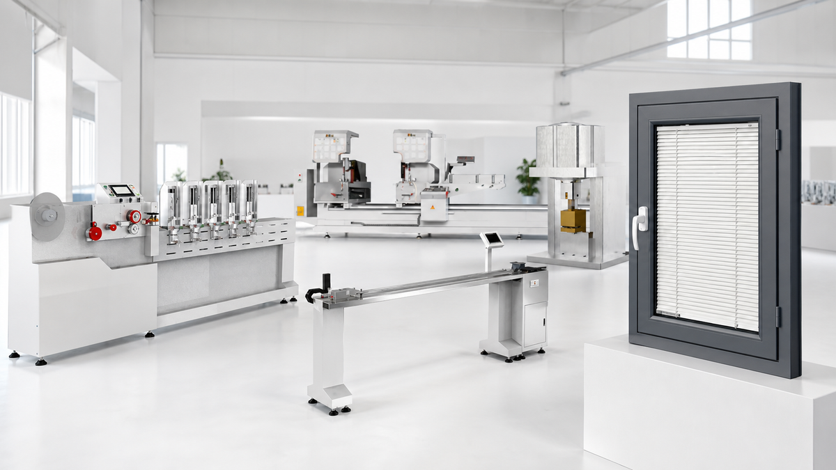 Sunshieldorhonki Magnetic Blinds with Single Glass Production Line