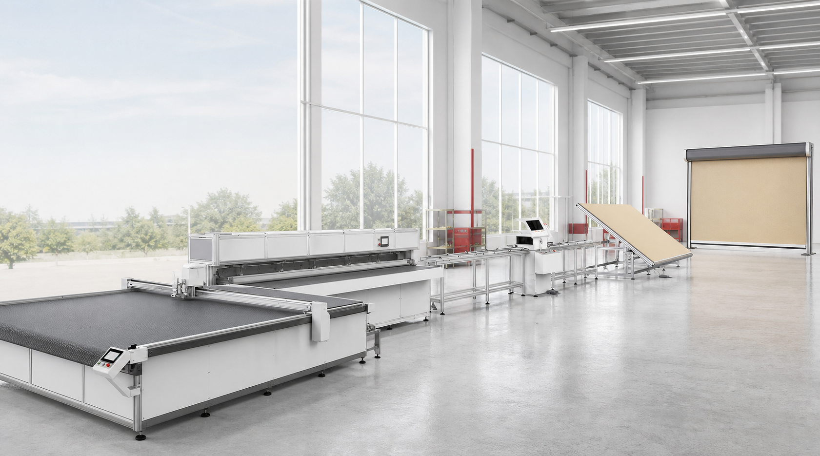 Sunshieldorhonki Windproof Roller Blind Production Line